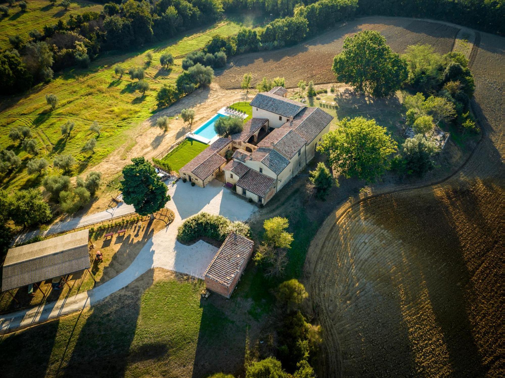 Palazzo Massaini - Cavarciano Pienza Exteriör bild